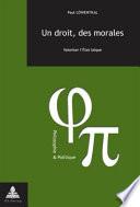 Un droit, des morales