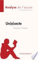 Un(e)secte de Maxime Chattam (Analyse de l'œuvre)