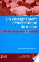 Un enseignement démocratique de masse