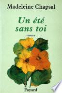 Un été sans toi