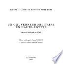 Un gouverneur militaire en Haute-Égypte