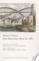 Un historien dans la ville