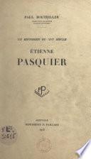 Un historien du XVIe siècle : Étienne Pasquier