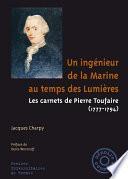 Un ingénieur de la Marine au temps des Lumières