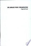 Un langage pour l'organisation