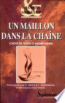 Un Maillon dans la chaîne