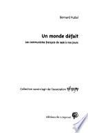 Un monde défait