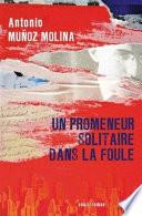 Un promeneur solitaire dans la foule