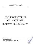 Un promoteur au Vatican