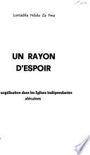 Un rayon d'espoir