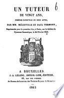 Un tuteur de vingt ans