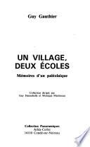 Un village, deux écoles