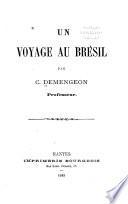 Un voyage au Brésil