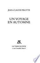 Un voyage en automne
