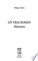 Un vrai roman