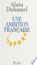 Une ambition française