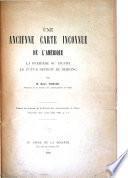 Une ancienne carte inconnue de l'Amérique