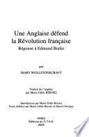 Une Anglaise défend la Révolution française