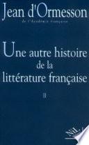 Une Autre histoire de la littérature -