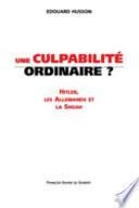 Une culpabilité ordinaire?