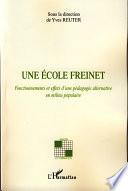 Une école Freinet