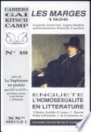 Une enquête de la revue Les marges, mars-avril 1926