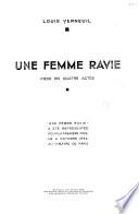 Une femme ravie