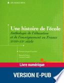 Une histoire de l'école