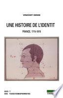 Une histoire de l'identité