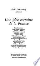Une idée certaine de la France
