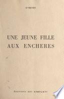 Une jeune fille aux enchères