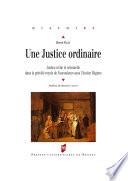 Une justice ordinaire