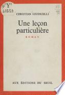 Une leçon particulière