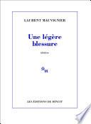 Une légère blessure