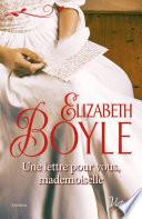 Une lettre pour vous, mademoiselle
