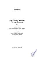 Une longue marche, Victor Segalen