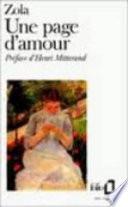 Une page d'amour