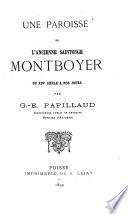 Une paroisse de l'ancienne Saintonge, Montboyer