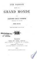 Une passion dans le grand monde