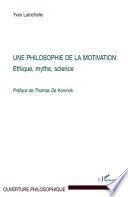 Une philosophie de la motivation