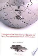 Une possible histoire de la norme