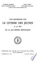 Une recherche sur le civisme des jeunes à la fin de la Quatrième République