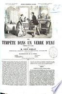 Une tempete dans un verre d'eau Comedie en un acte par Leon Gozlan