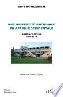 Une université nationale en Afrique occidentale