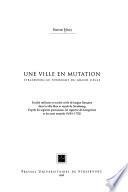 Une ville en mutation