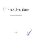 Univers d'écriture