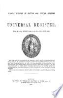 Universal register