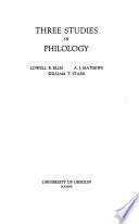University of Oregon Monographs