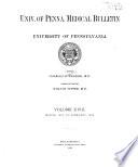 University of Pennsylvania Medical Bulletin