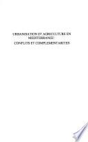 Urbanisation et agriculture en Méditerranée